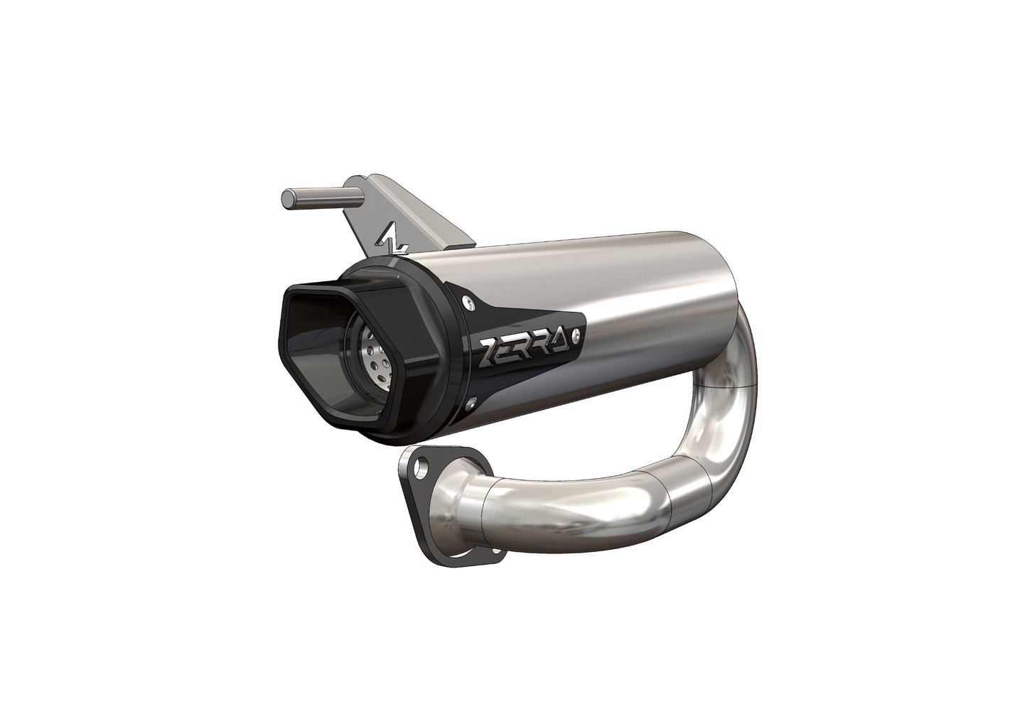 Zerra HEX Single Exhaust - Segway AT10