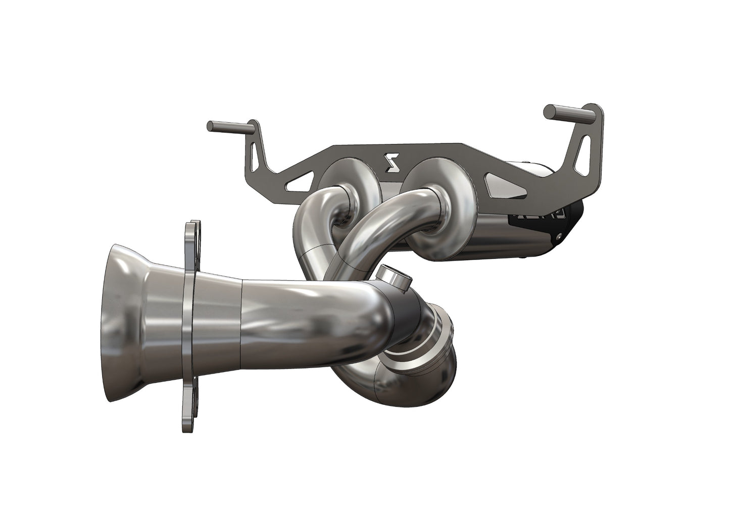 Zerra HEX Dual Center-Exit Exhaust - Can-Am Outlander G3 850/1000
