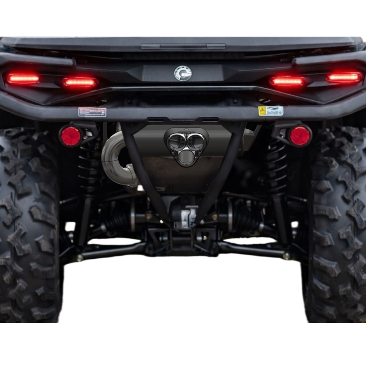 Zerra ATC Triple-Exit Exhaust - Can-Am Outlander G3 850/1000