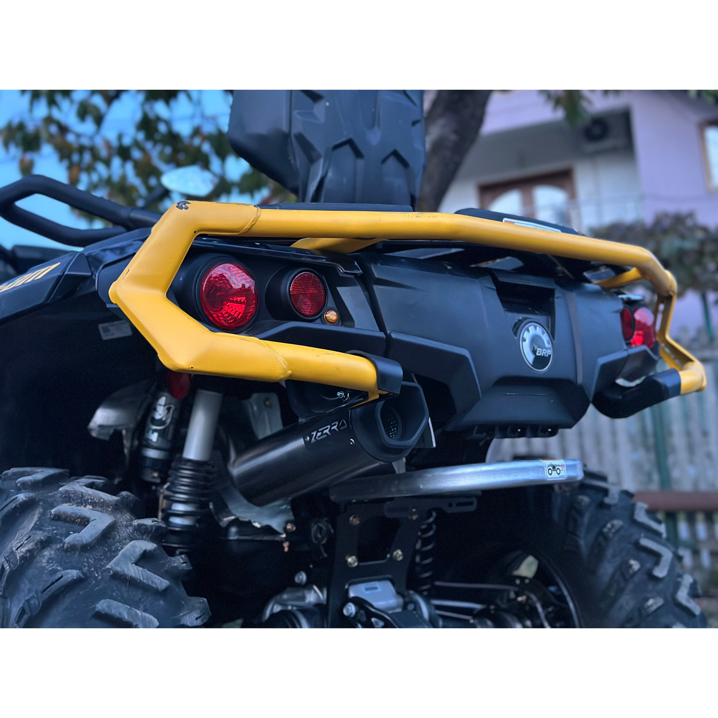 Zerra HEX Single Exhaust - Can-Am Outlander G2