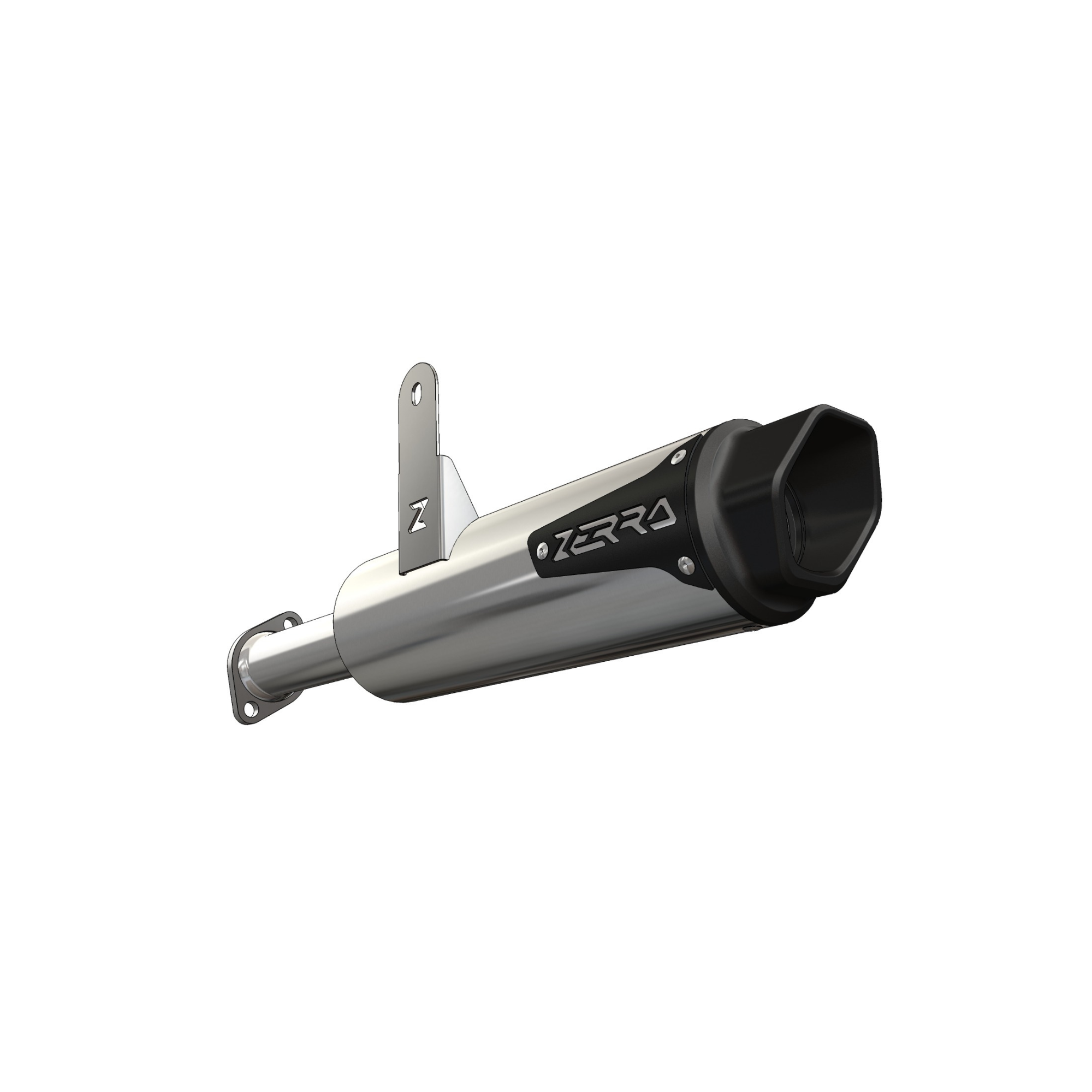 Zerra HEX Single Rear Exit Exhaust - Gen 3 CF Moto 1000/850 (X10/X8) | Goes Terrox 1000