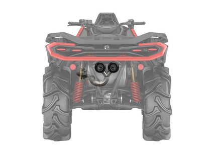 Zerra HEX Dual Center-Exit Exhaust - Can-Am Outlander G3 850/1000