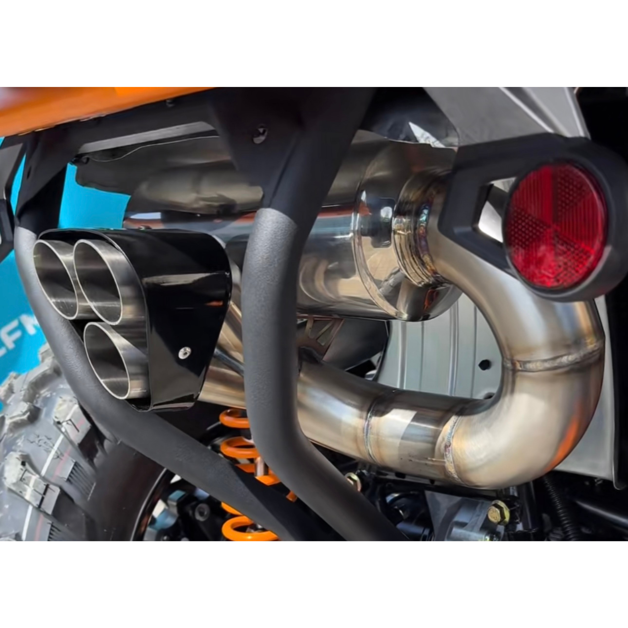 Zerra Triple Exit Exhaust - Can-Am Outlander G3 850/1000