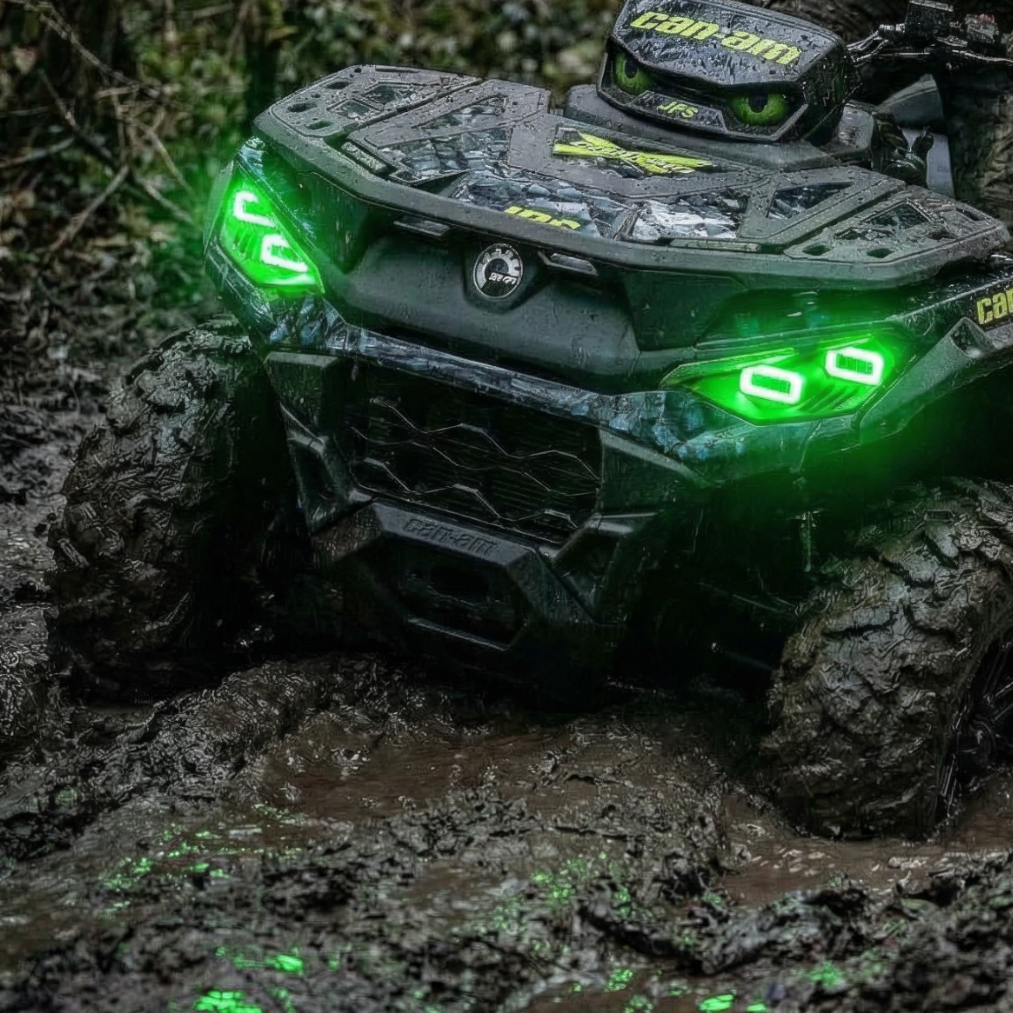 Neutrino Omega LED Headlight Package - Can-Am G3/G2 Facelift