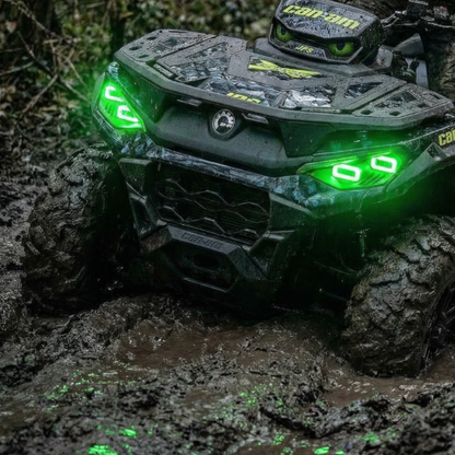 Neutrino Omega LED Headlight Package - Can-Am G3/G2 Facelift