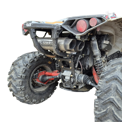 Zerra HEX Dual Exhaust - Can-Am Renegade G2
