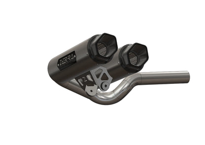 Zerra HEX Dual Exhaust - Can-Am Renegade G2