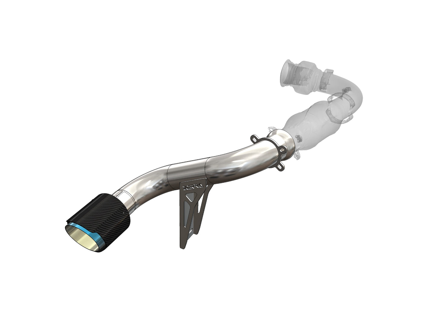 Zerra Straight Pipe Muffler Delete w/ Carbon Tips- Can-Am Maverick X3