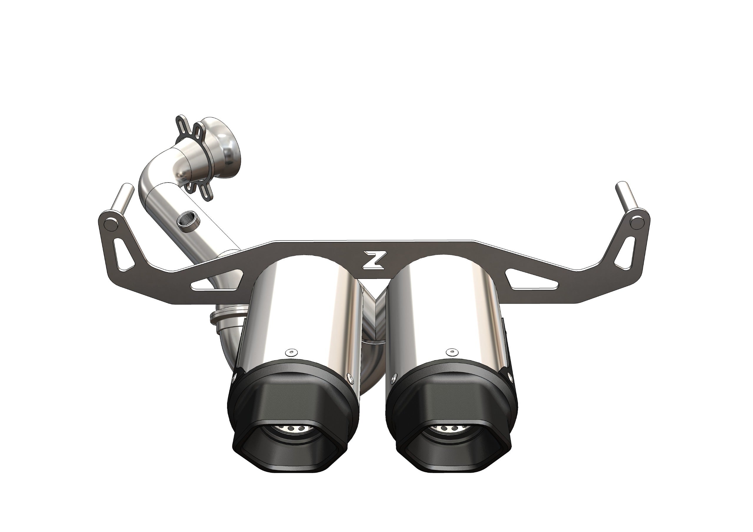 Zerra HEX Dual Center-Exit Exhaust - Can-Am Outlander G3 850/1000