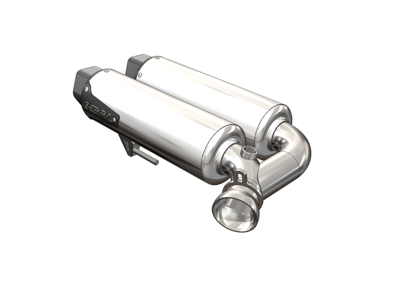 Zerra HEX Dual Exhaust - Polaris Sportsman/Scrambler 1000 S