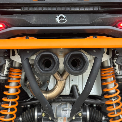 Zerra HEX Dual Center-Exit Exhaust - Can-Am Outlander G3 850/1000