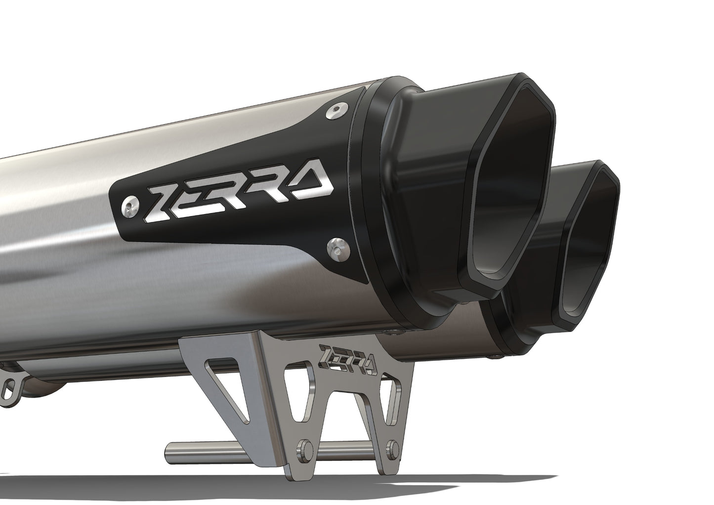 Zerra HEX Dual Exhaust - Polaris Sportsman/Scrambler 1000 S