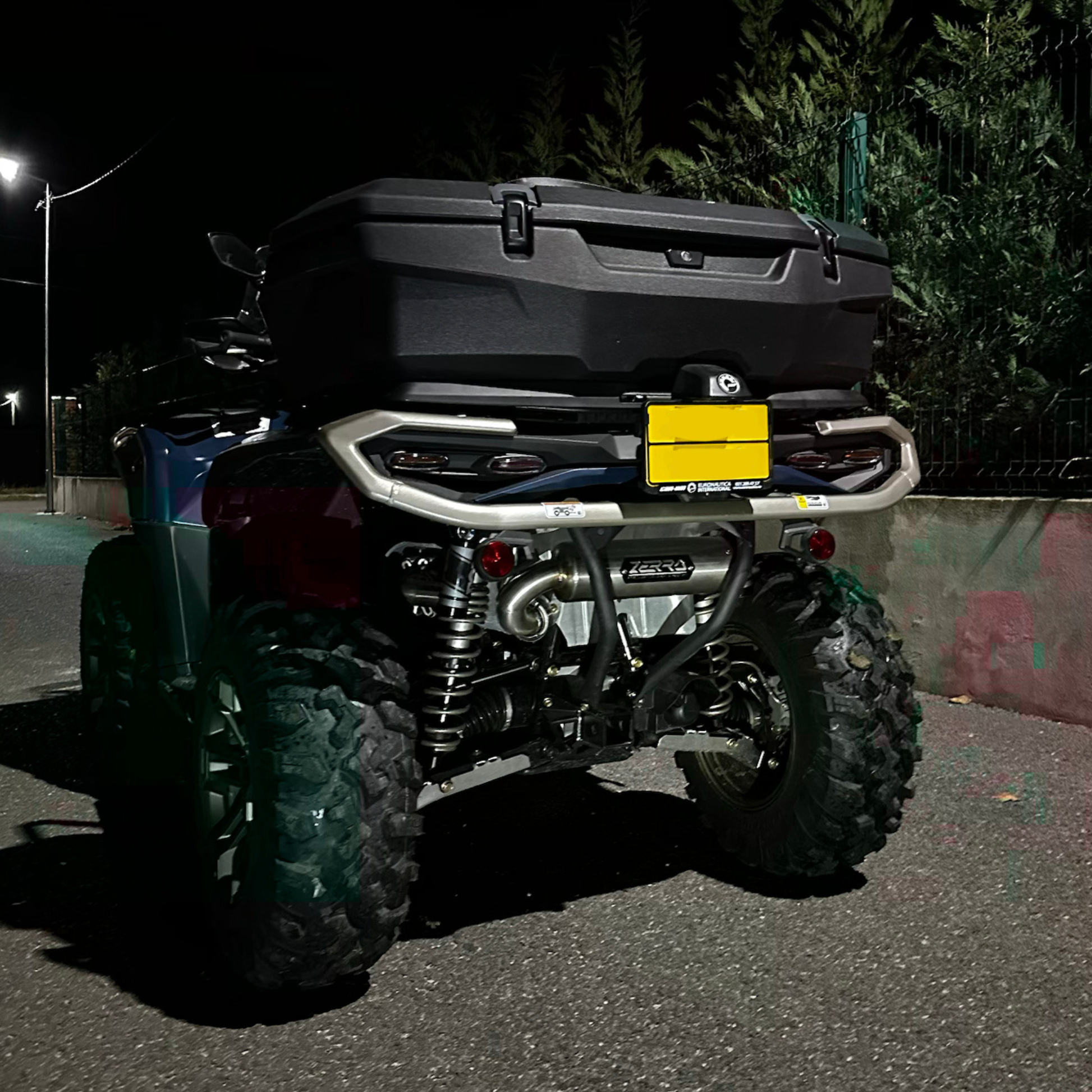 Zerra HEX Single Side-Exit Exhaust - Can-Am Outlander G3 850/1000