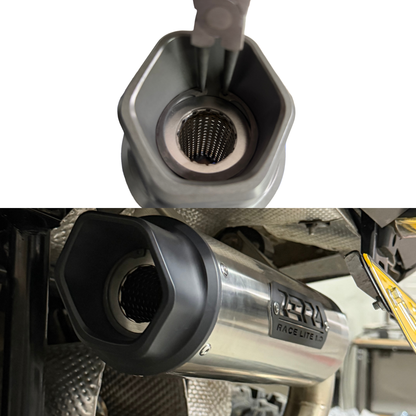 Zerra HEX Dual Silencer Kit (for 51mm core)