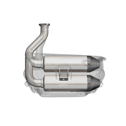 Zerra Race Lite 1.0 Dual Exhaust - CF Moto X10 / X8