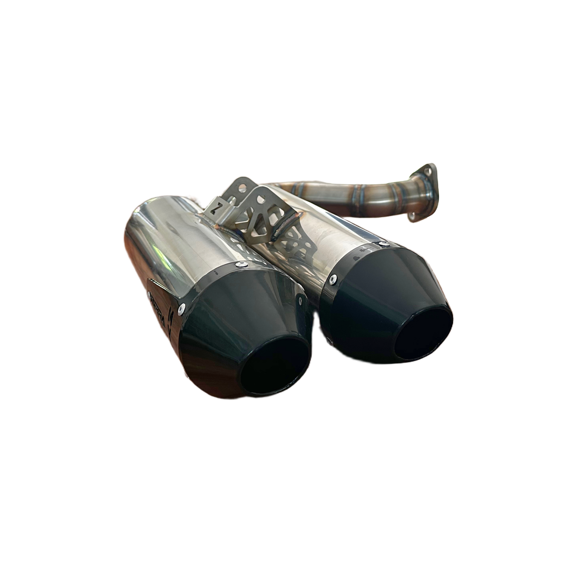 Esora Zerra Race Lite 1.0 Dual Exhaust - CF Moto X10 / X8 – Zerra